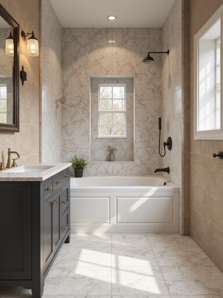 affordable bathroom tile upgrades