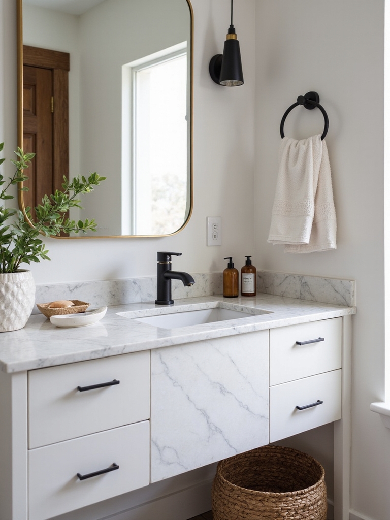 affordable luxury vanity upgrades