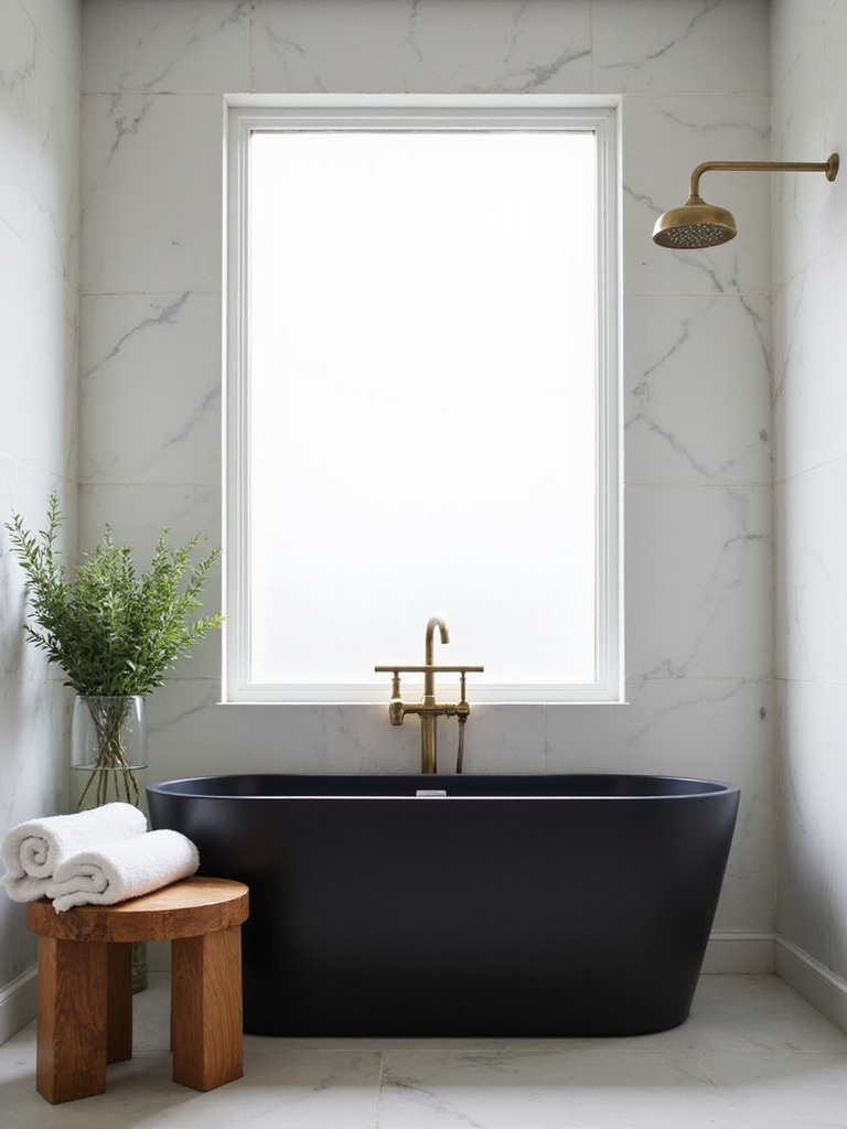 affordable spa inspired bathroom refresh