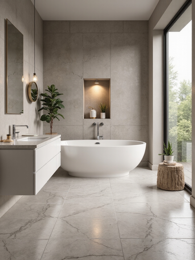 balanced textures enhance depth
