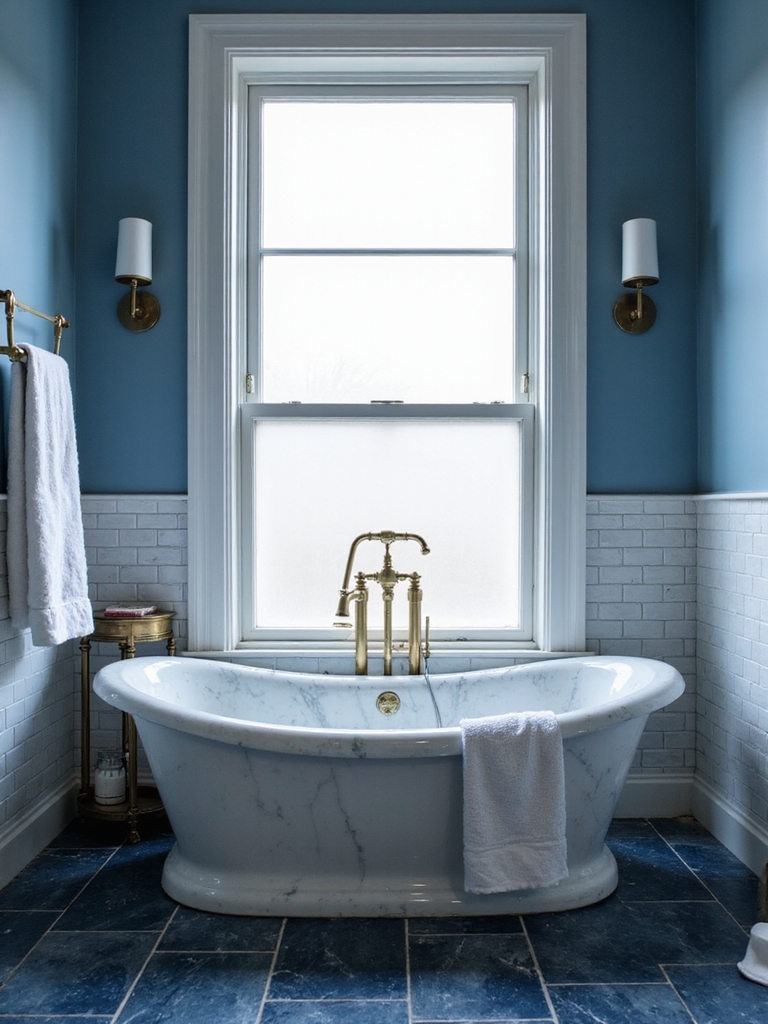 blue bathroom design tips