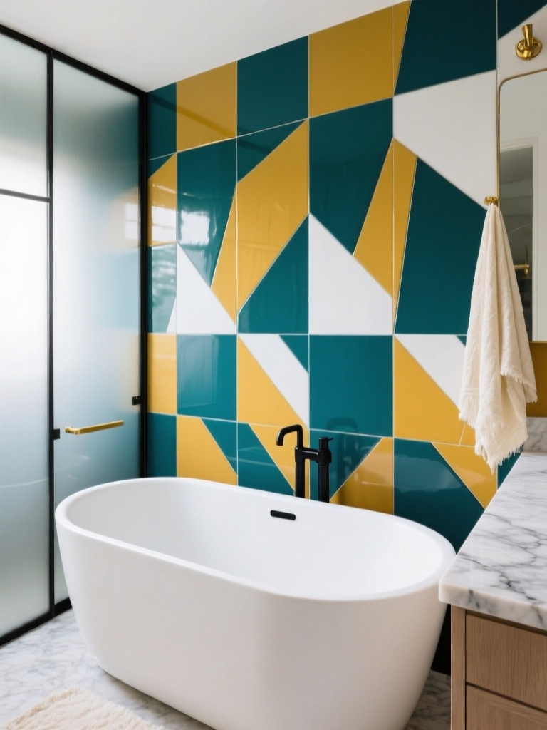 bold calm tile combinations