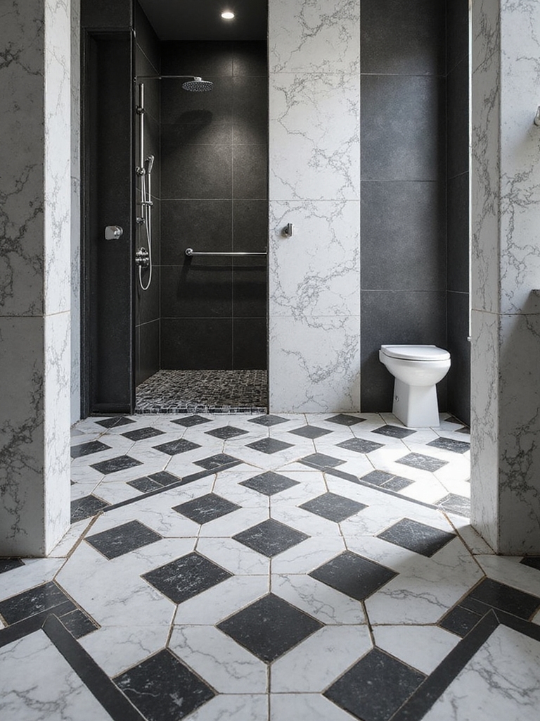 bold geometric tile designs