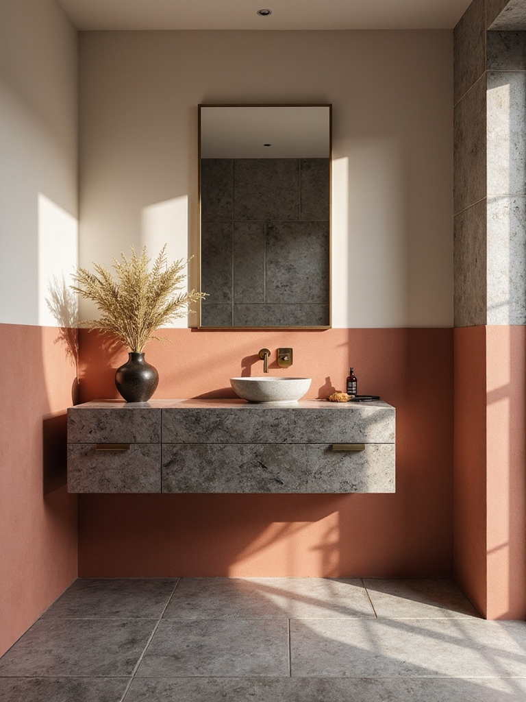 bold lower wall accents