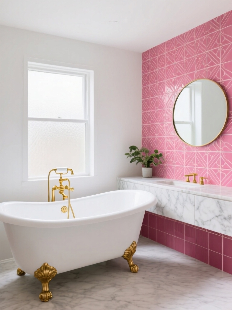 bold patterns pink harmony