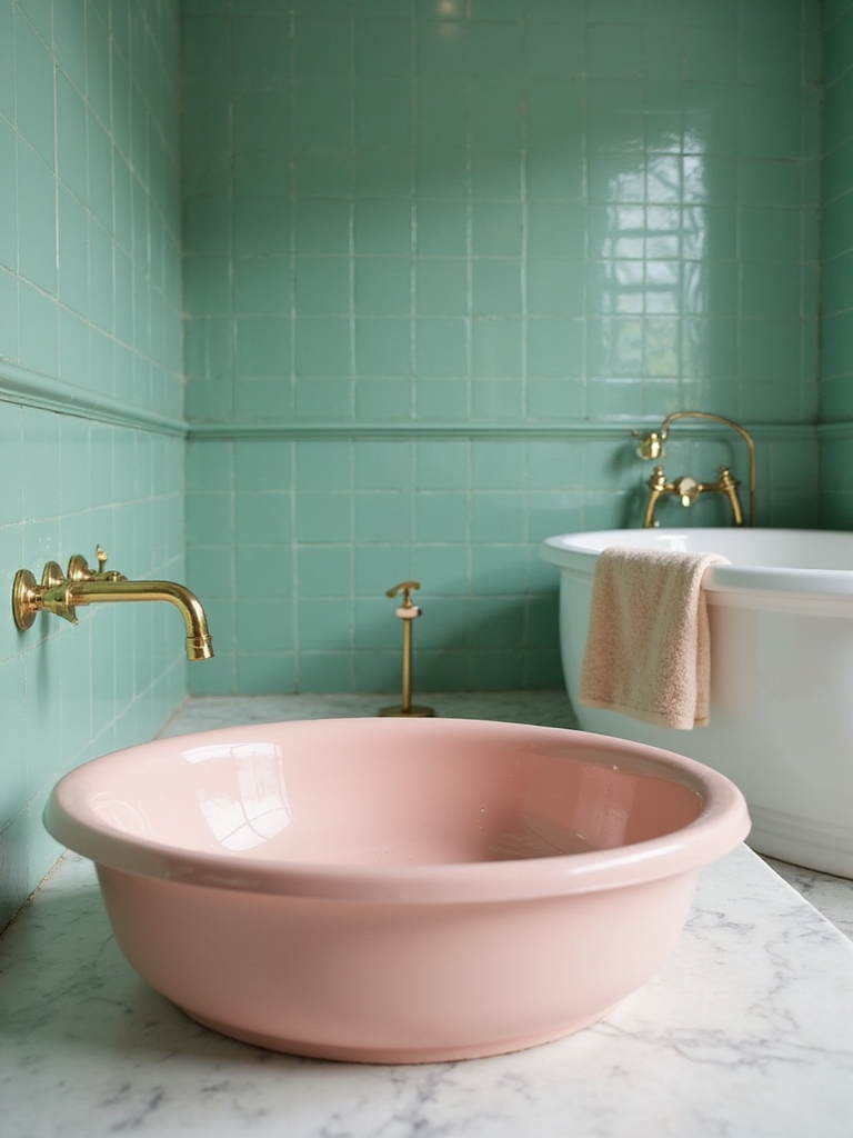 bold retro color combinations