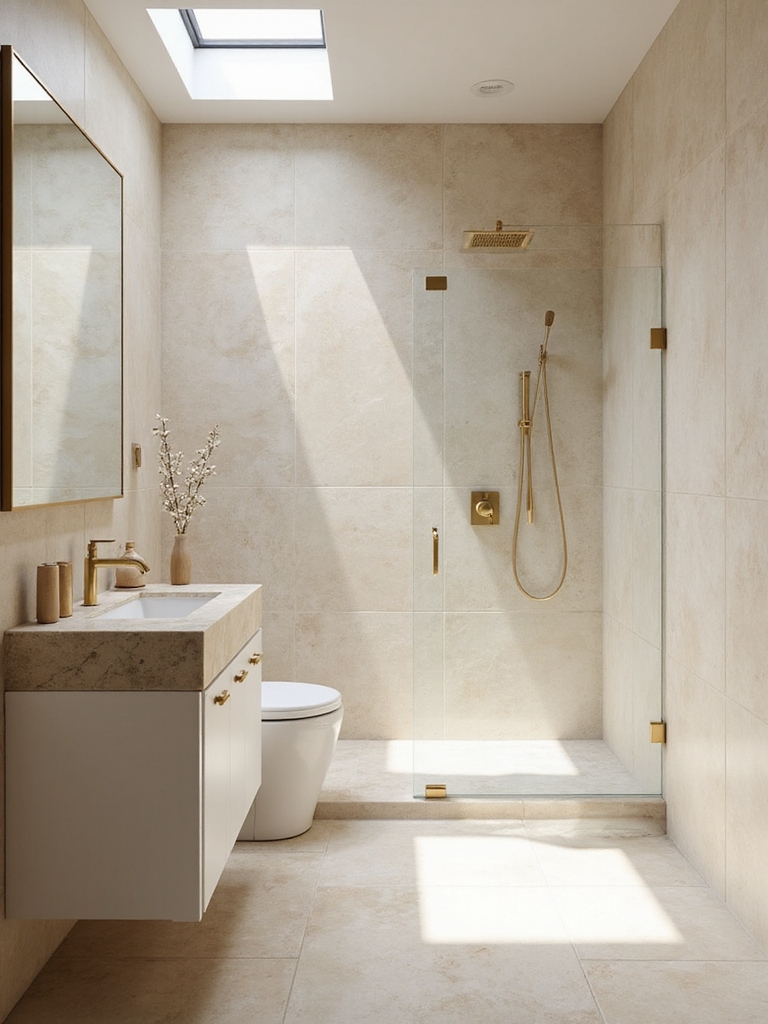 bright airy beige interiors