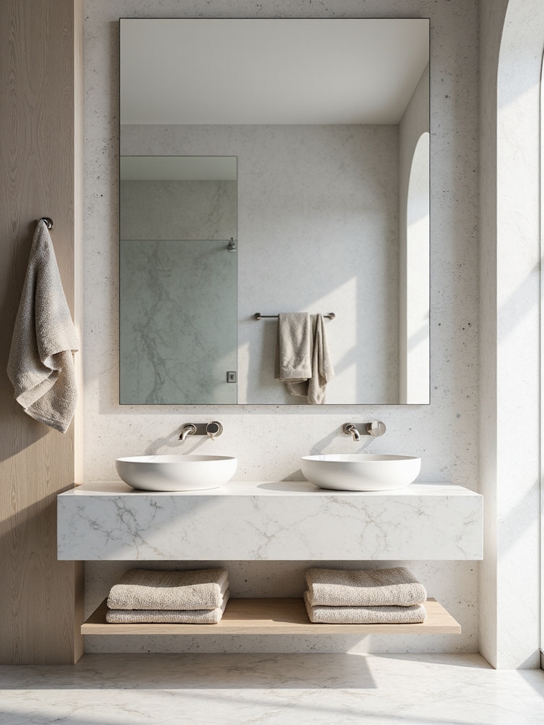bright spacious bathroom elegance