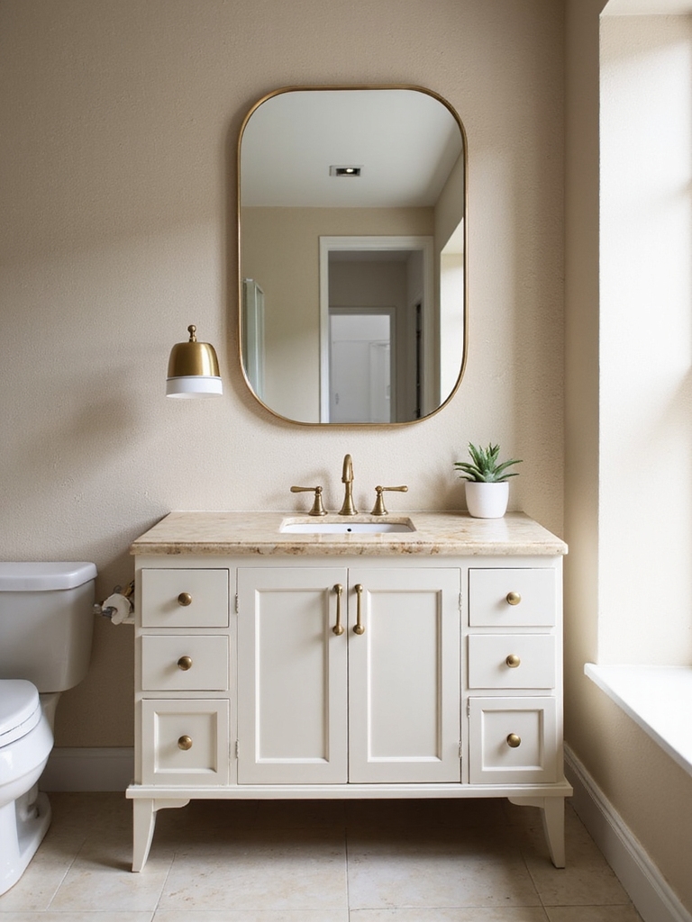 budget friendly bathroom style