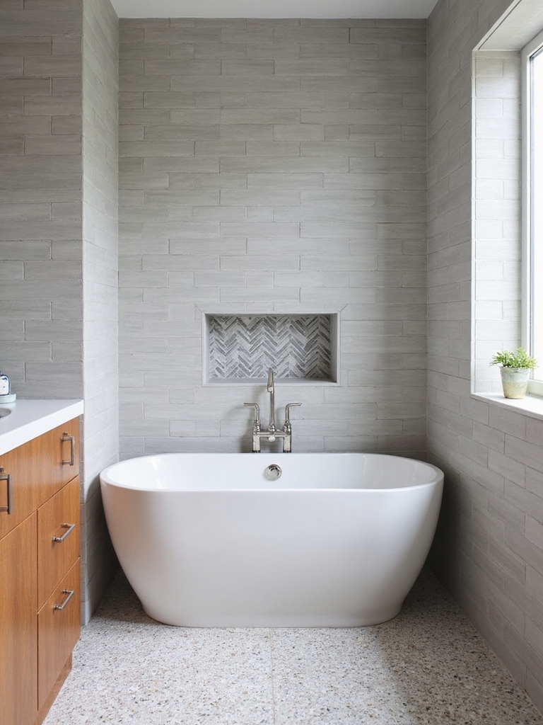 budget friendly bathroom tile planning