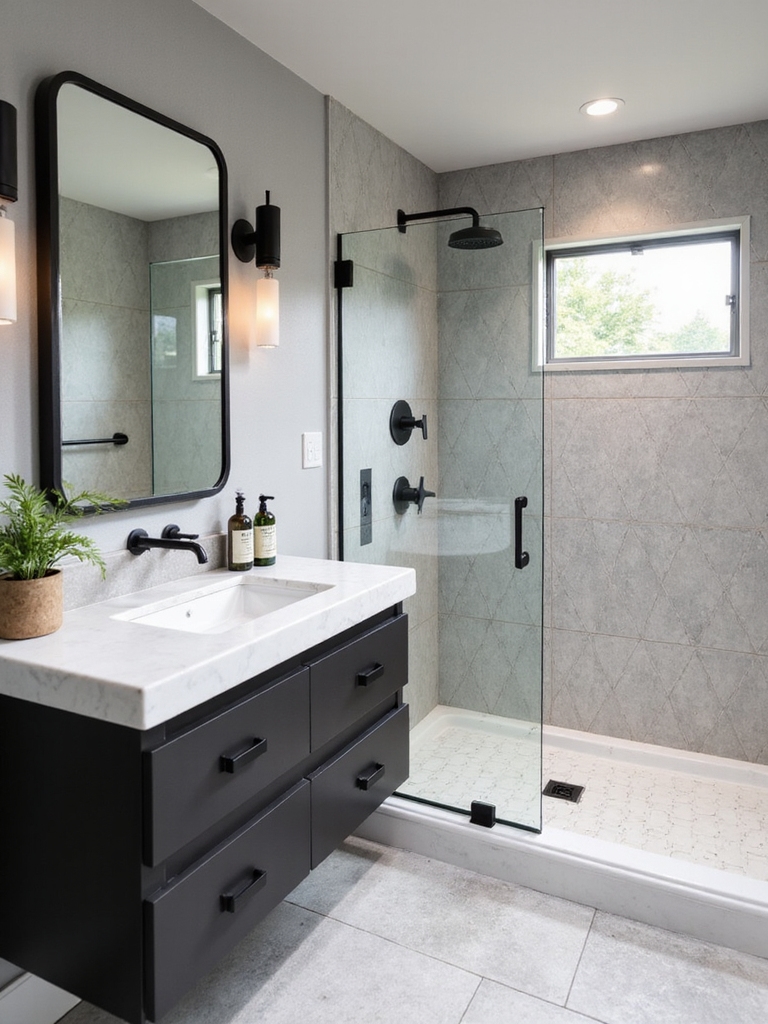 budget friendly modern bathroom ideas