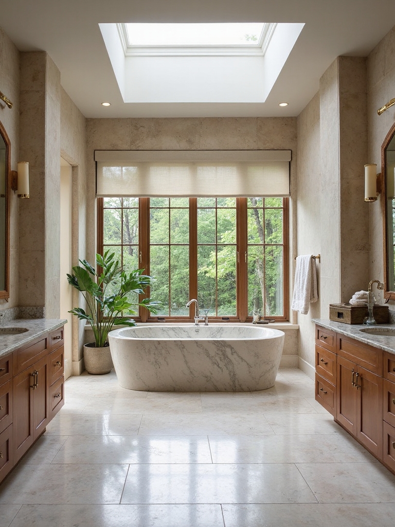 calm harmonious bathroom sanctuary