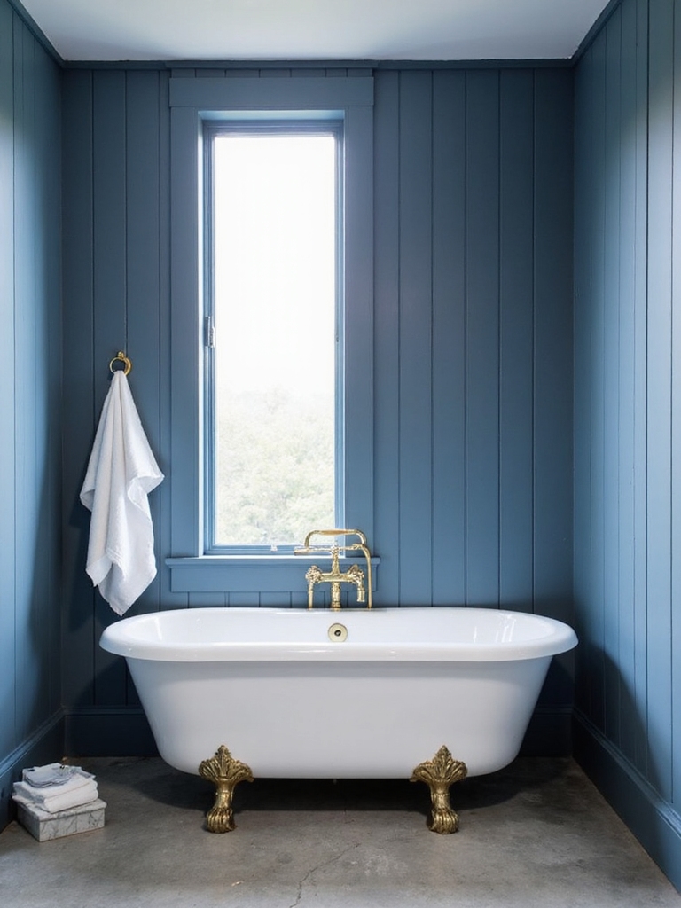 charming blue shiplap walls