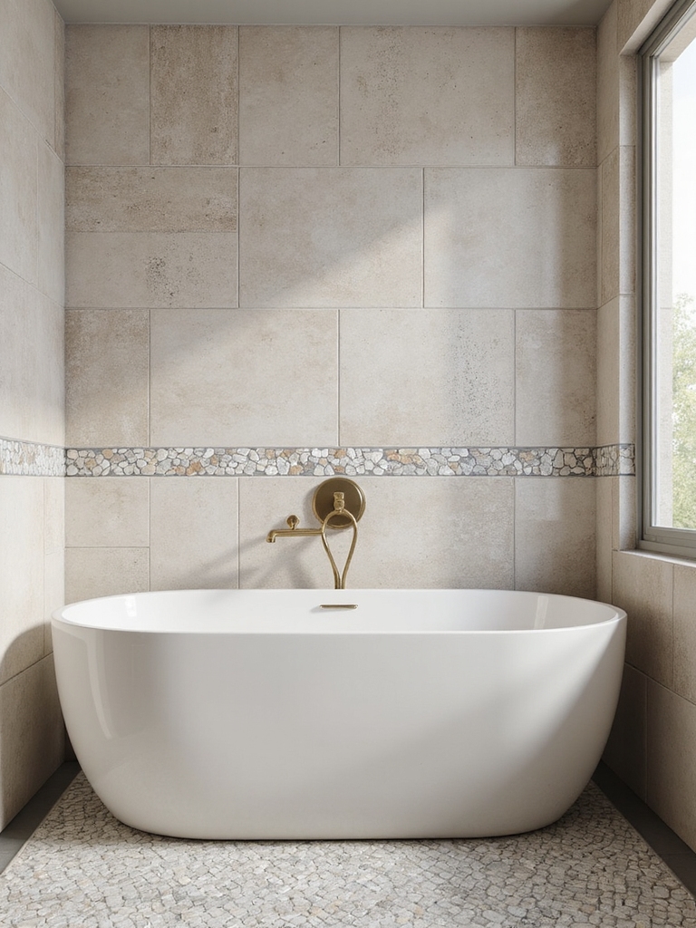 charming small bathroom tiles