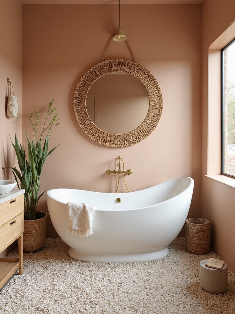 chic boho bathroom inspirations