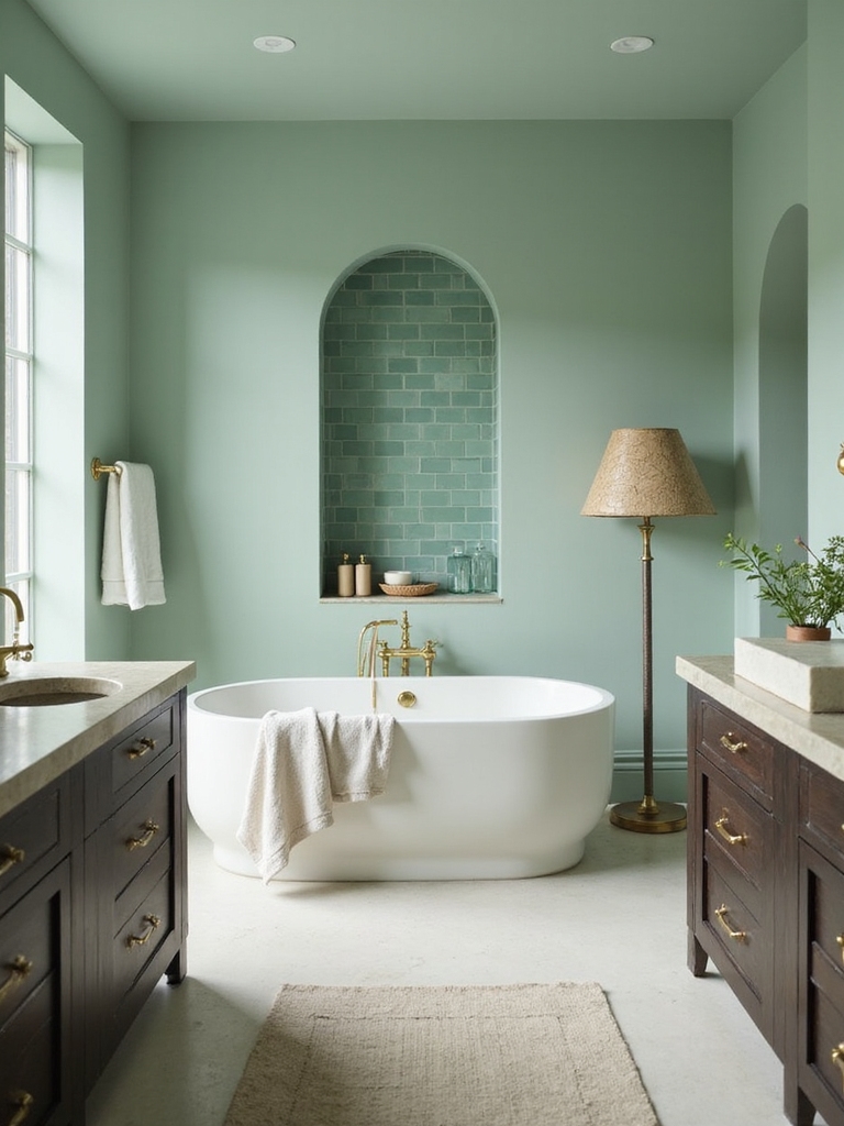 chic mint green balance