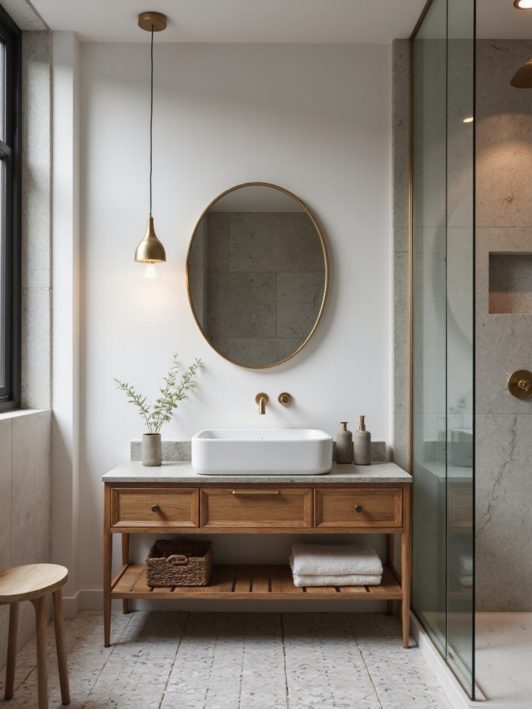 chic small bathroom designs