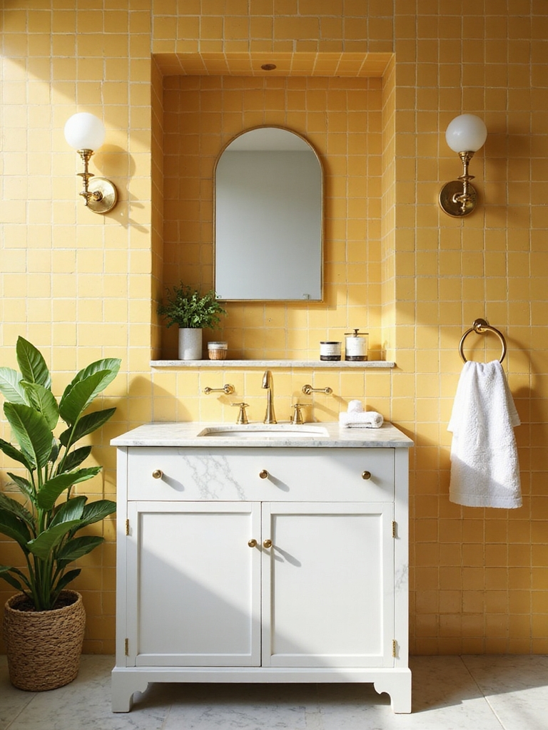 choose cheerful yellow shades
