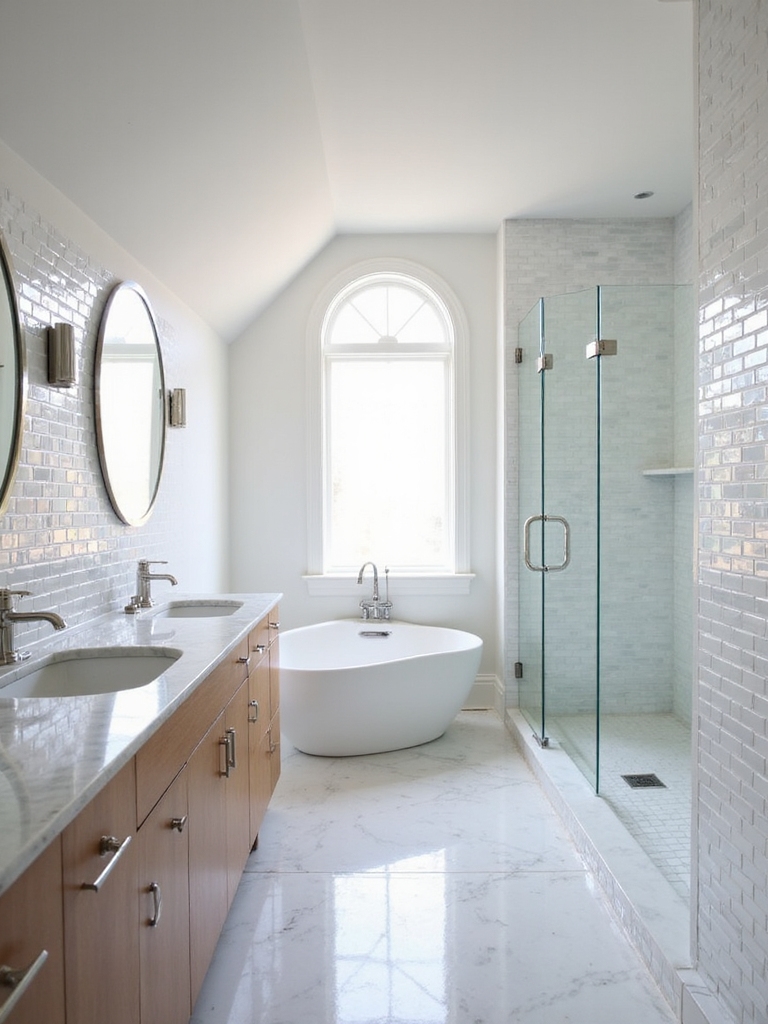 choosing bright white tiles