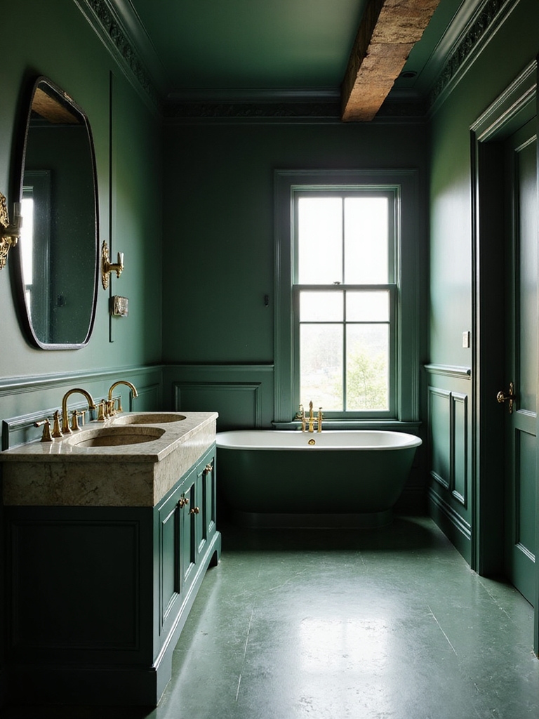 choosing inviting green tones