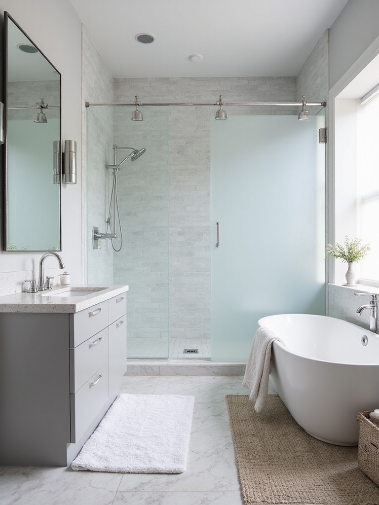 classic clean bathroom designs