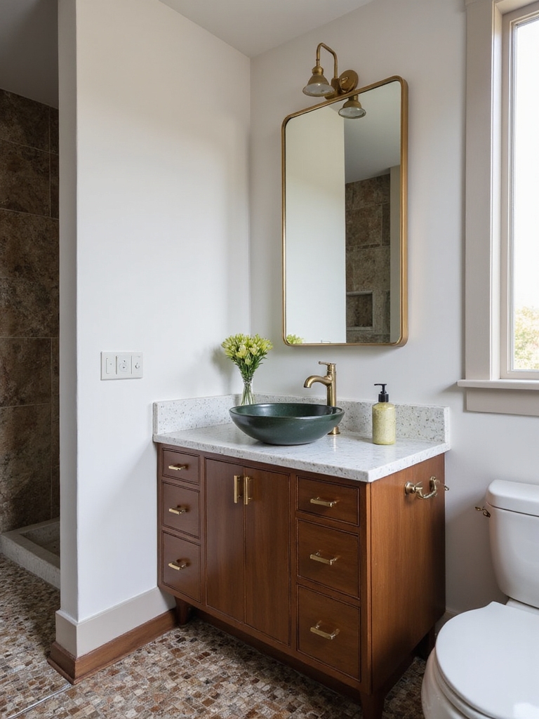 clever bathroom corner solutions
