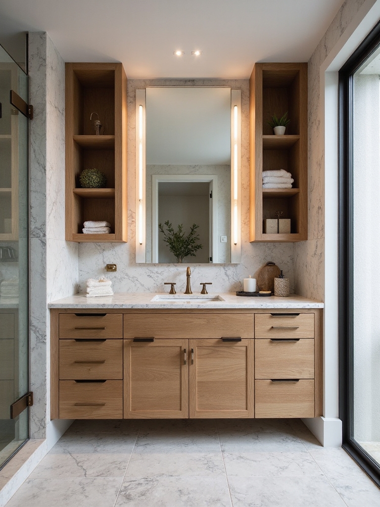 clever storage for small ensuites