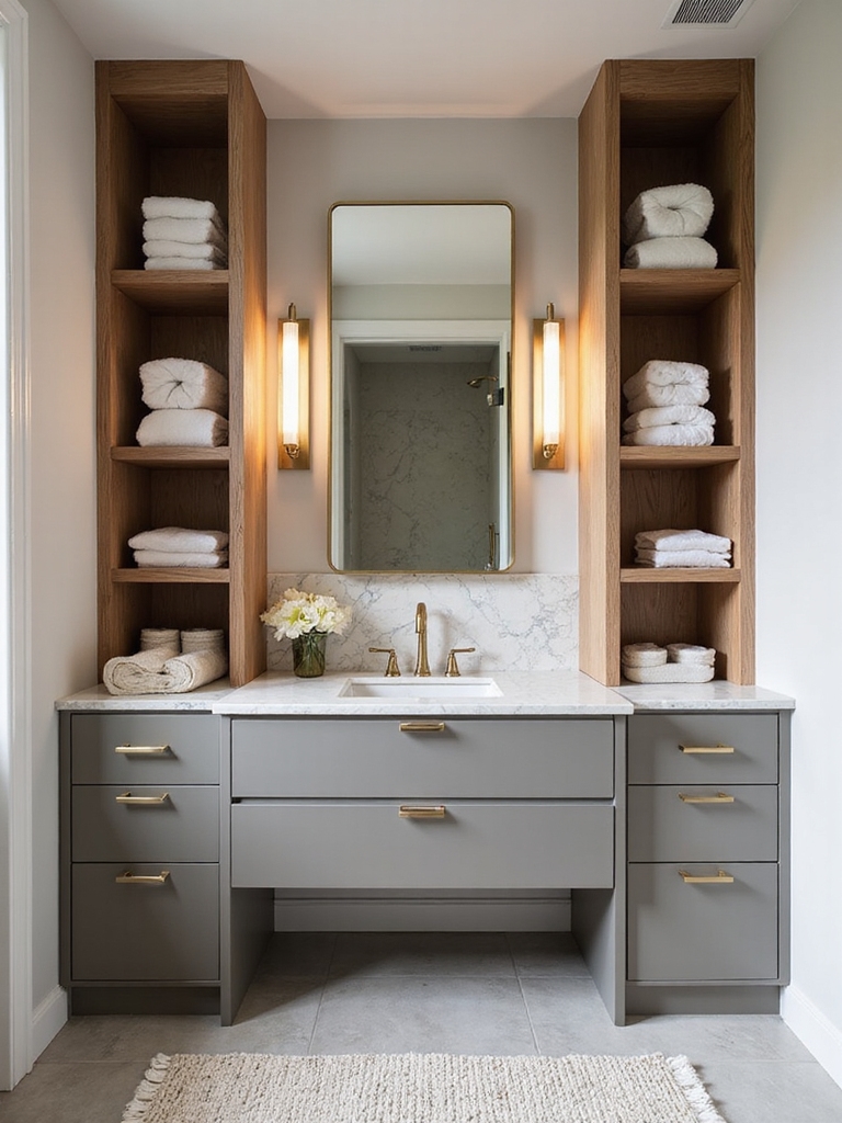 clever storage maximizes space