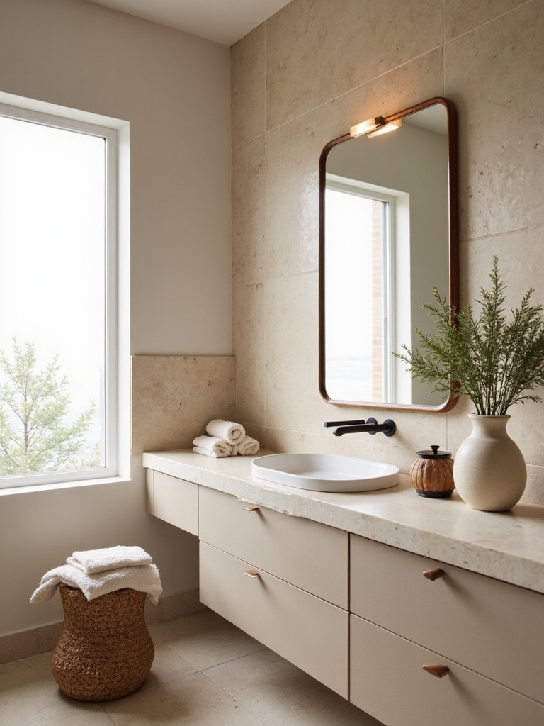 cohesive guest bath design tips