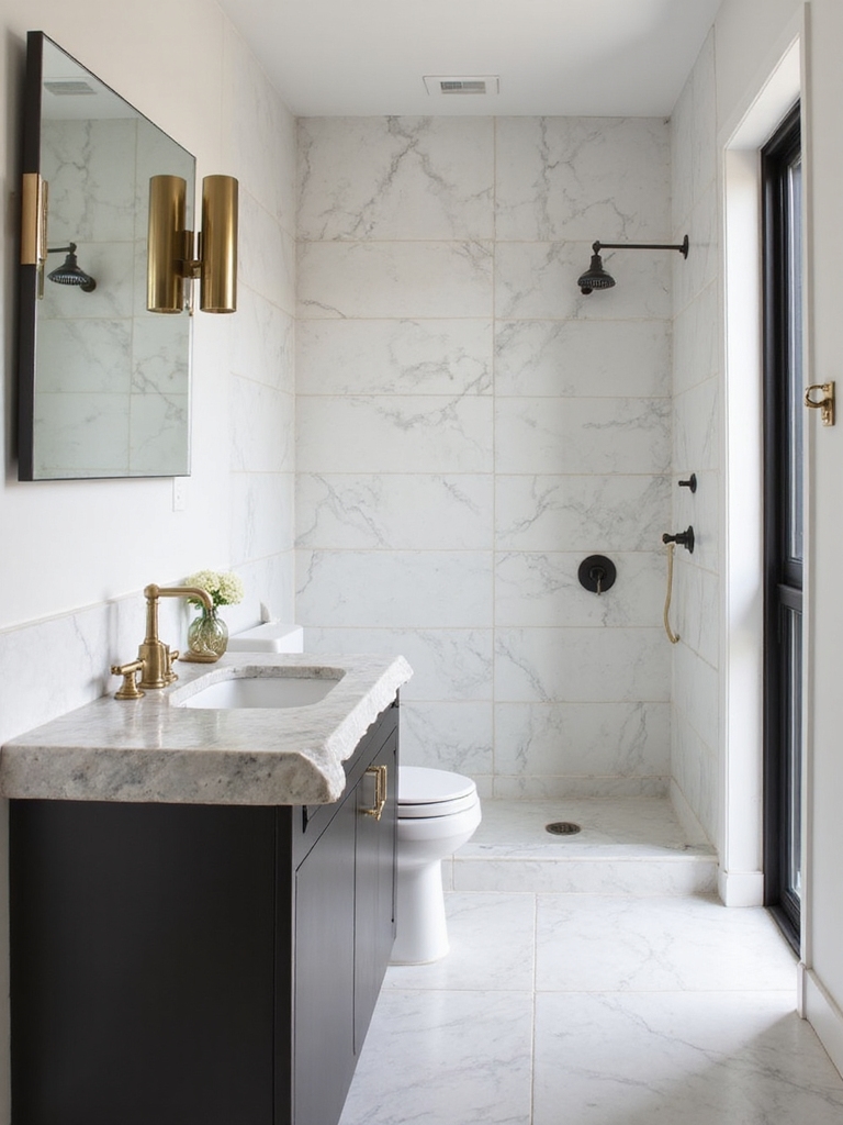 cohesive light toned wall tiles