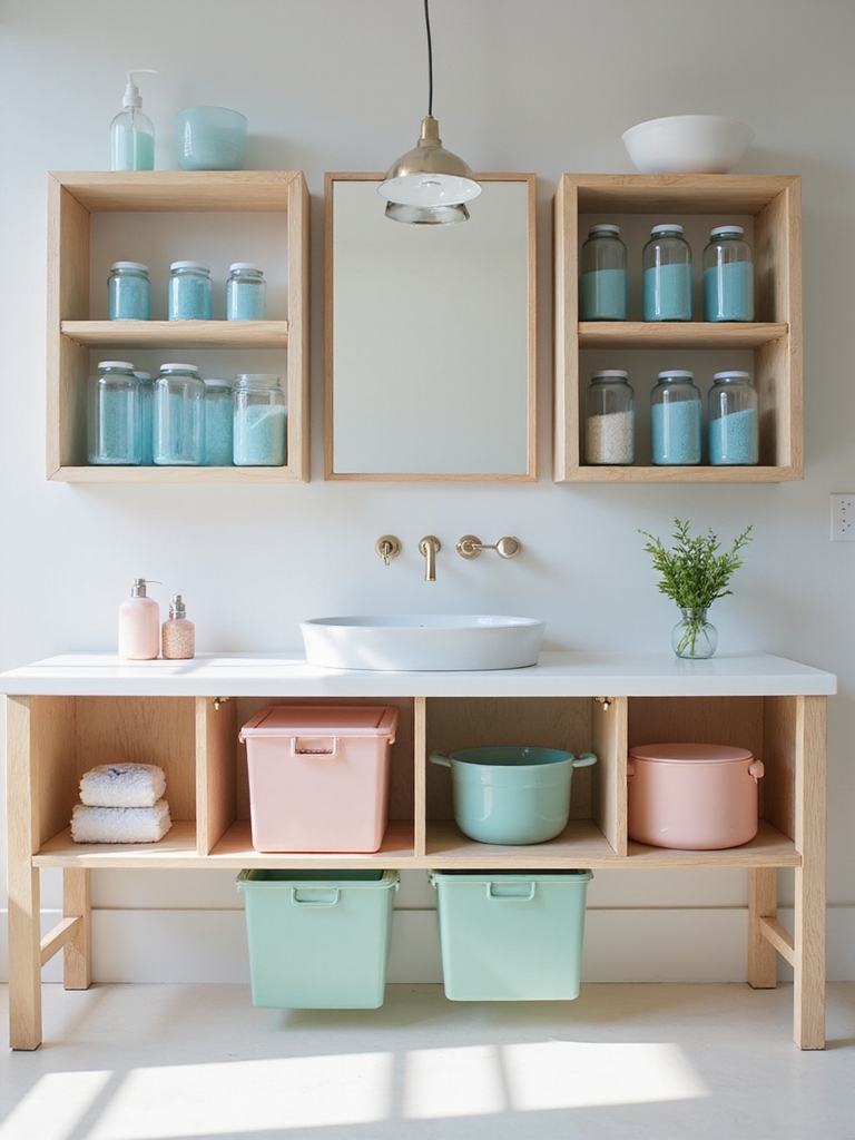 color coded clear organization