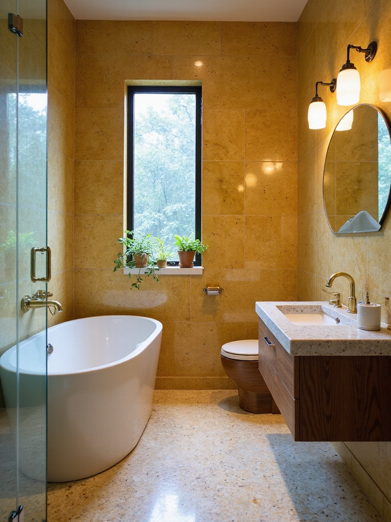 colorful small bathroom inspiration