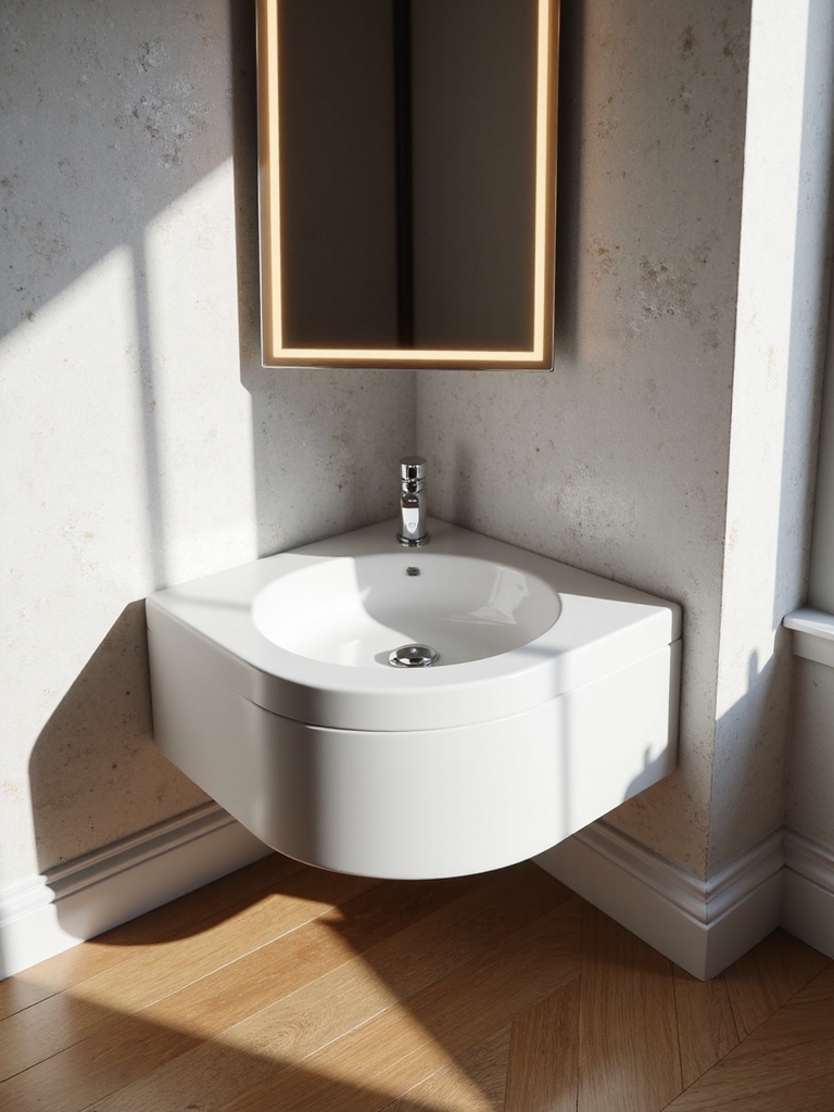 compact corner sink solutions