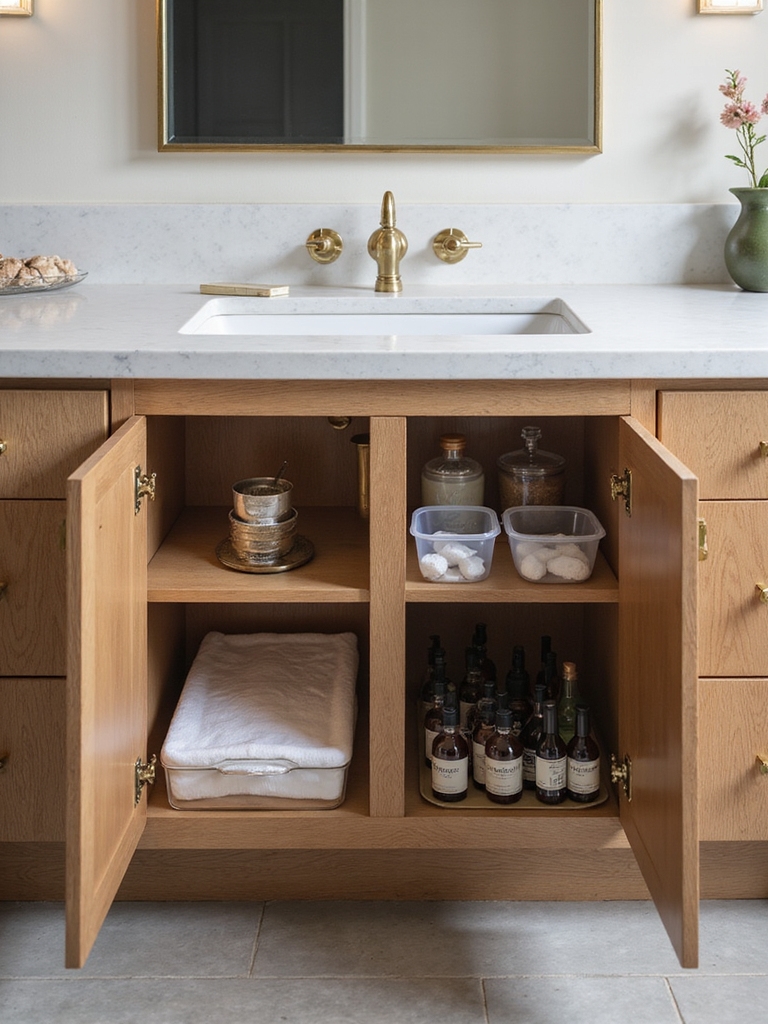 compact under sink storage solutions