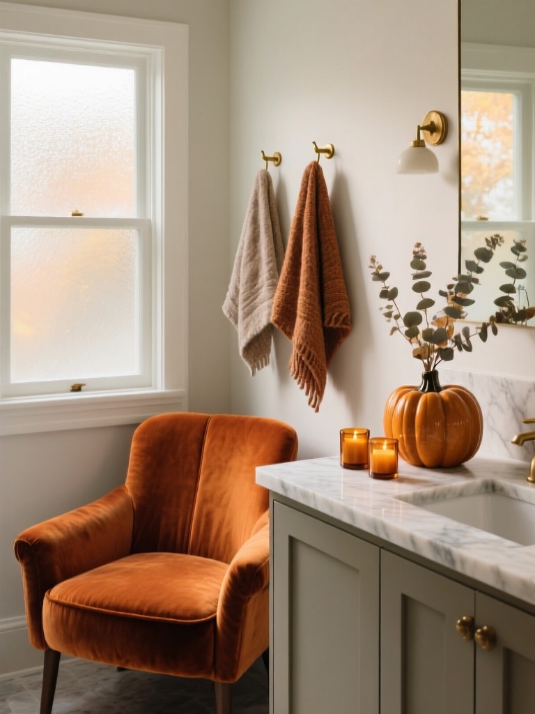 cozy bathroom morning rituals