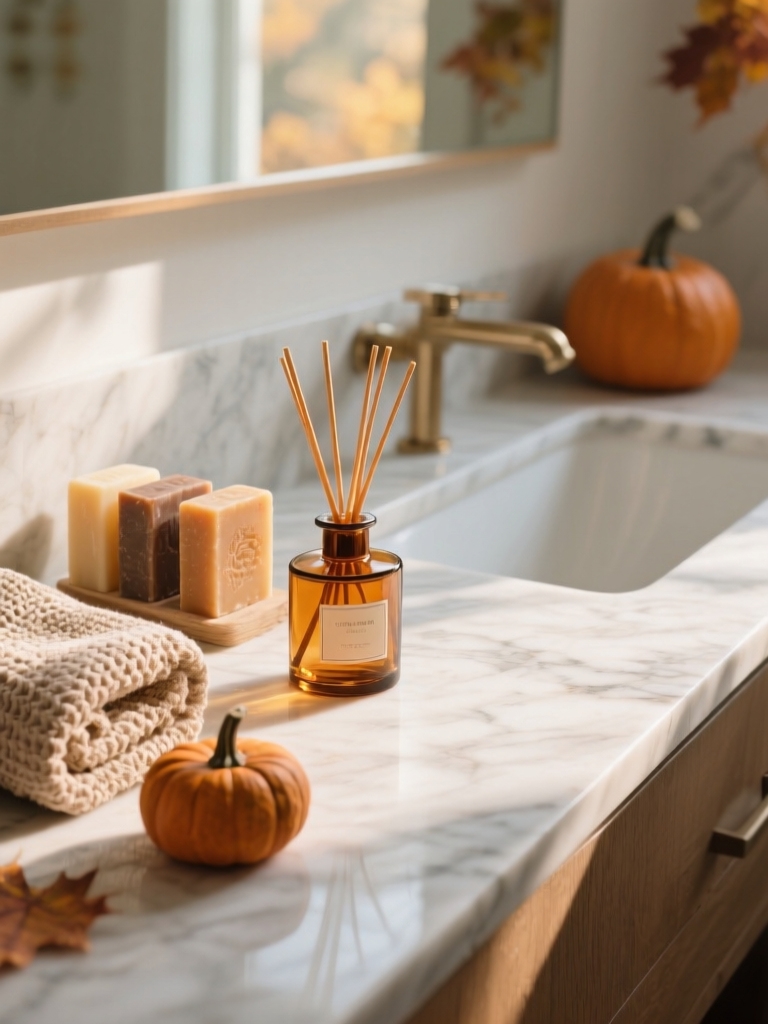 cozy seasonal fragrance touches