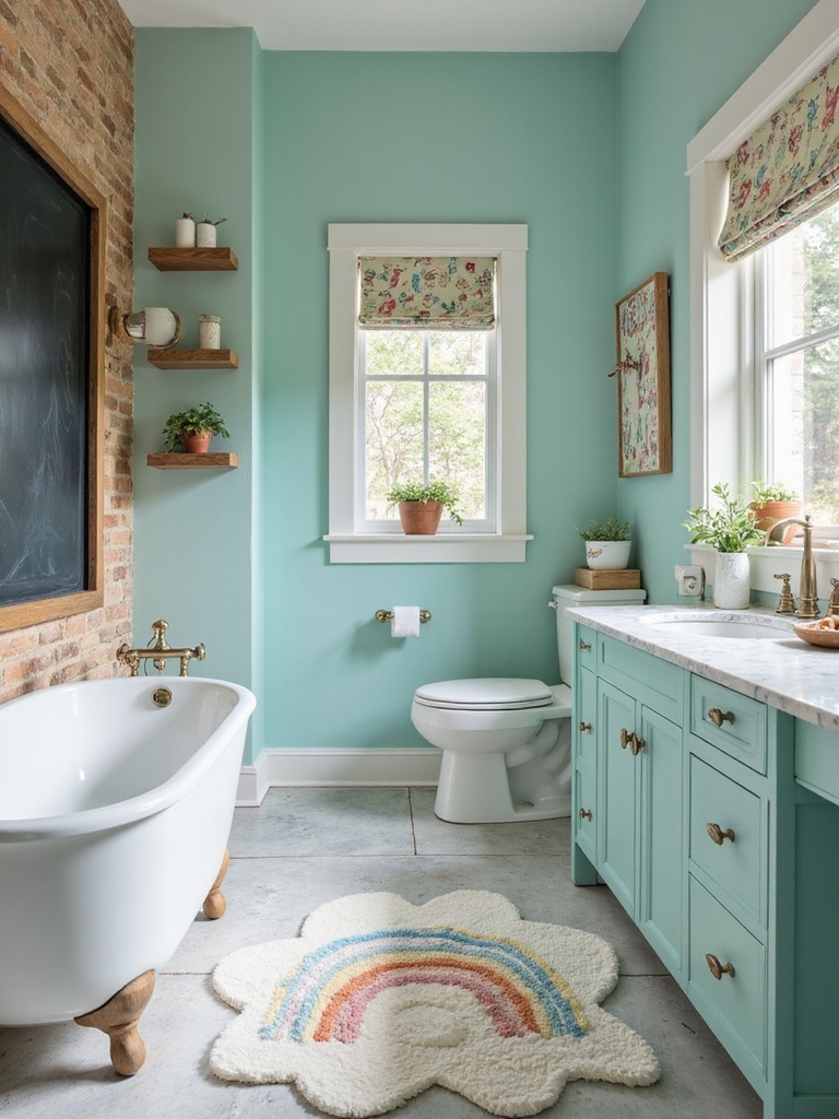 creative and playful bathrooms