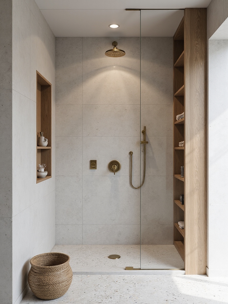 creative small shower designs