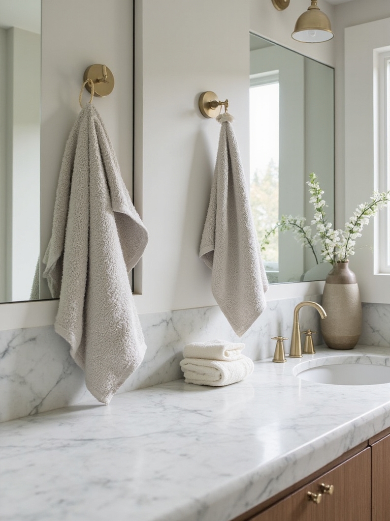 creative towel hook solutions