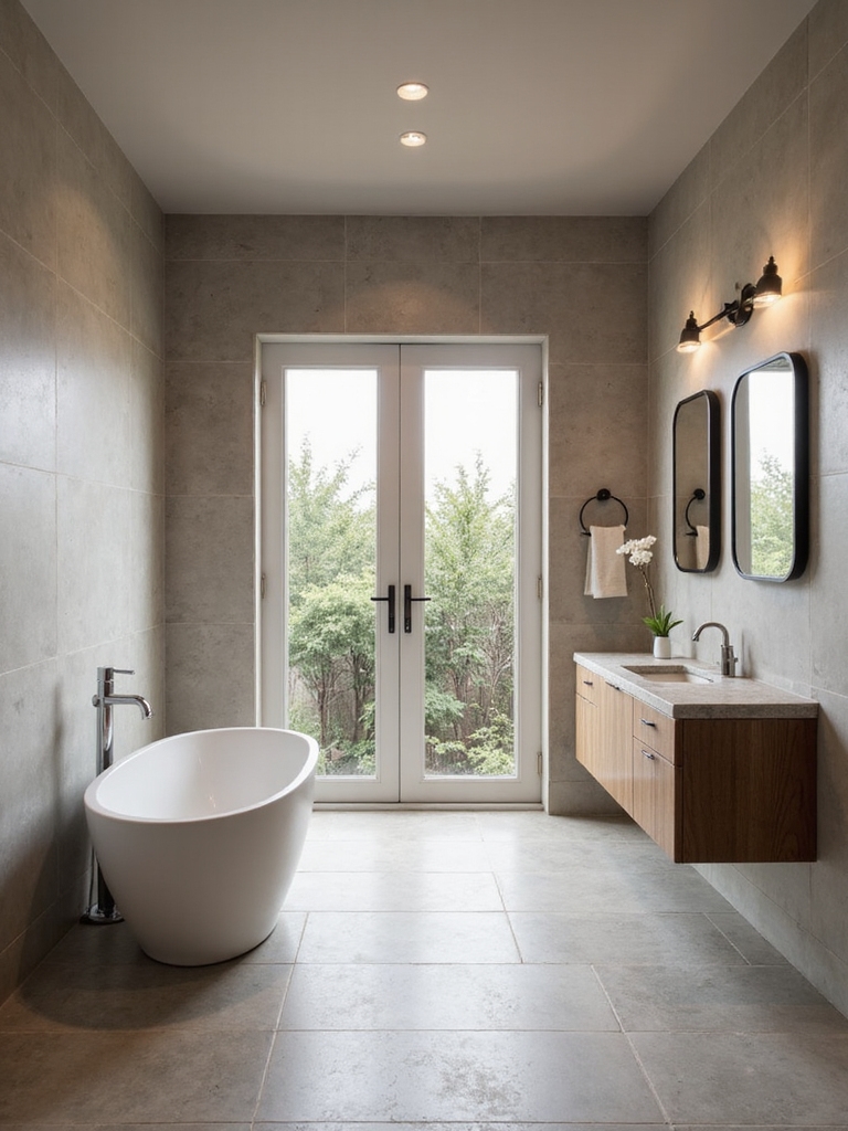 define your bathroom style