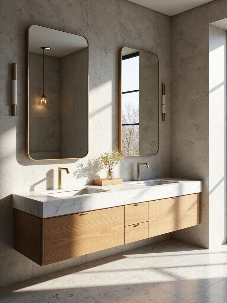 double sink vanity mirrors