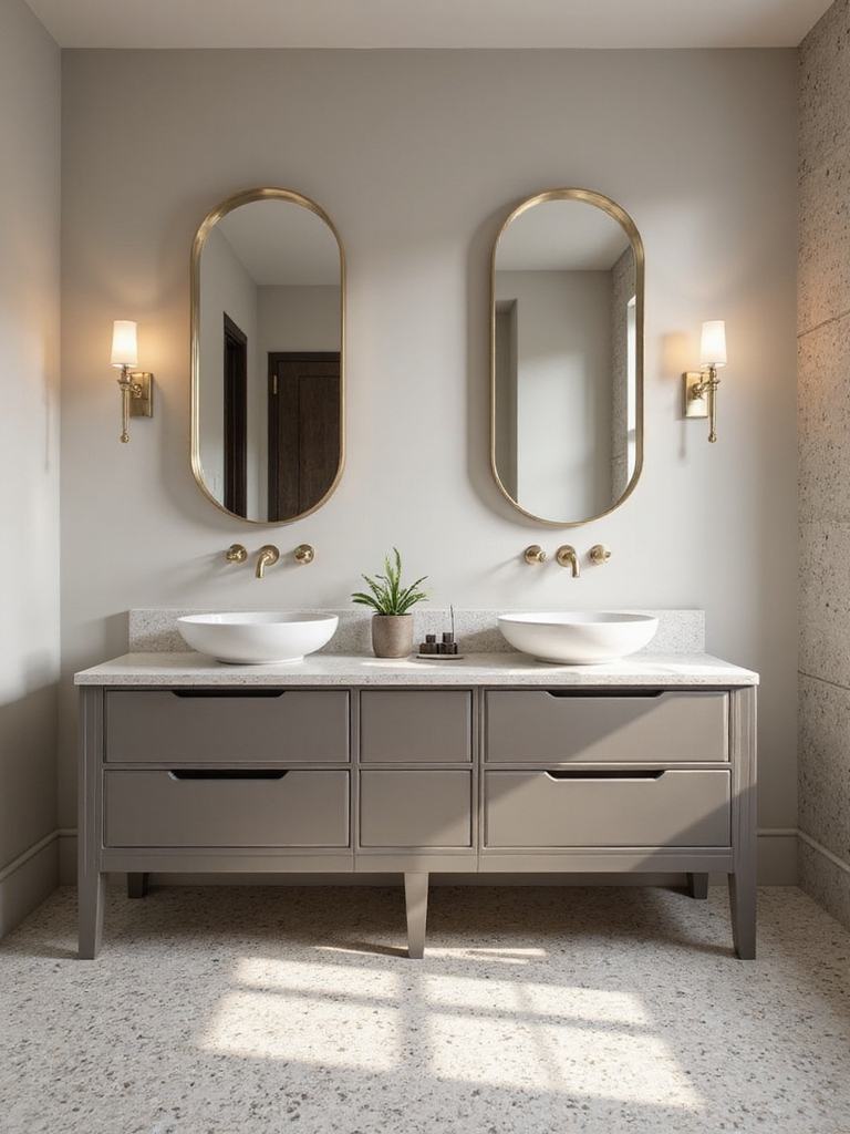 dual height bathroom fixtures