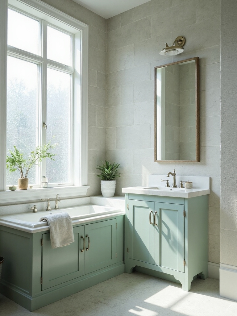 durable easy clean bathroom surfaces