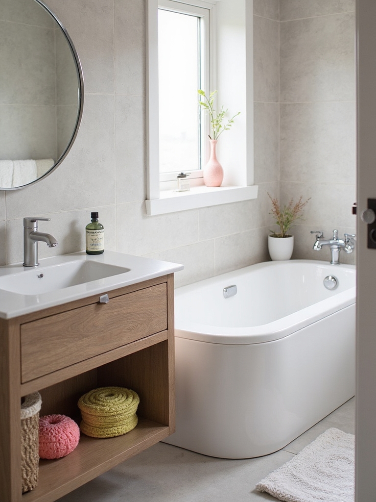durable kid friendly bathroom design