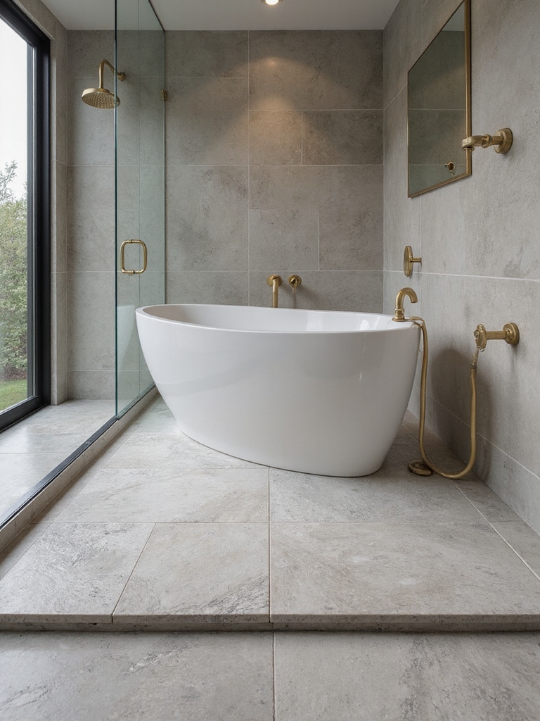 durable slip resistant moisture controlled tiles