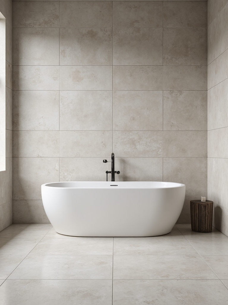 easy care large format tiles