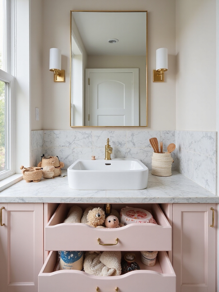 easy clean durable bathroom surfaces