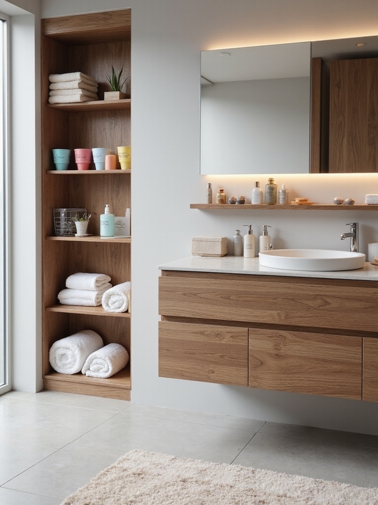 efficient bath time organization