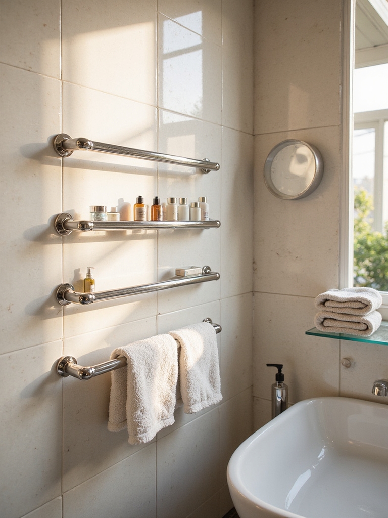 efficient bathroom organization solutions