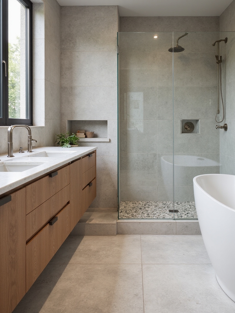 efficient compact bathroom storage